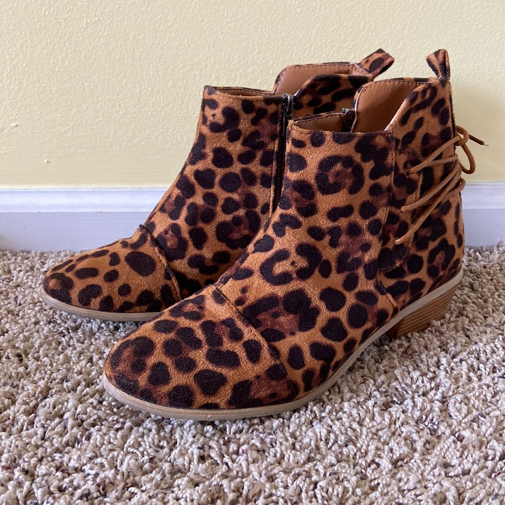 Cheetah Booties